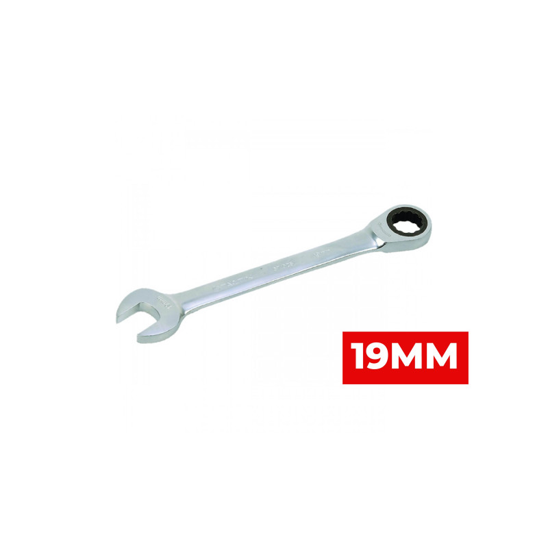 CLE MIXTE A CLIQUET 19MM TACTIX  371025