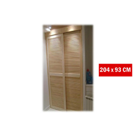 PORTE HWOOD PERSIENNE 93x204cm