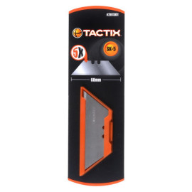 Lot de 5 lames de 60mm pour cutter 261501 - TACTIX