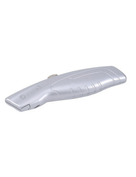 Cutter à lame retractable avec ses 5 lames de rechange 260011 - TACTIX