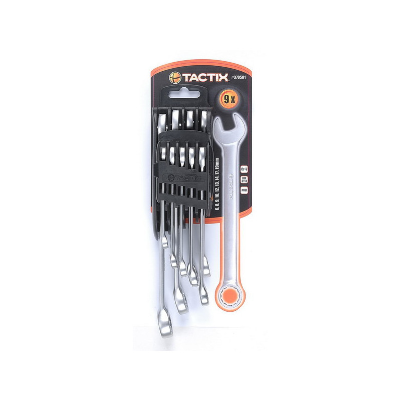 JEU CLE MIXTE 9pcs TACTIX  370501