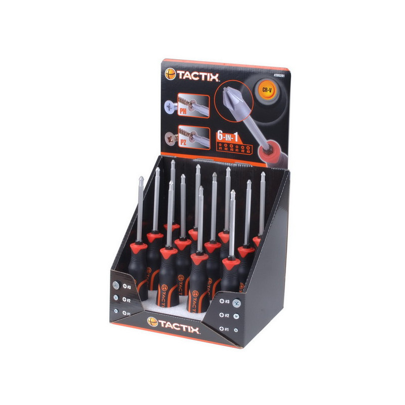 Ensemble de tournevis 6 en 1 205203 - TACTIX