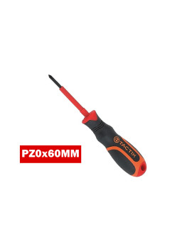 Tournevis cruciforme isolé PZ0x60mm / 205521 - TACTIX