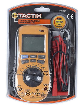 MULTIMETRE DIGITAL VA21 2IN1 TACTIX