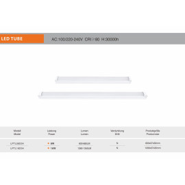 Réglette LED 8 watts de marque LIPER.