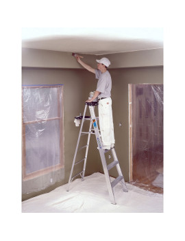 ESCABEAU ALU 300lb 6' jaune