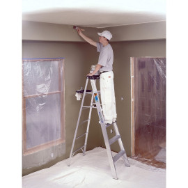 ESCABEAU ALU 300lb 6' jaune