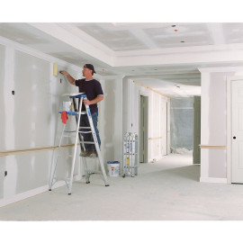 ESCABEAU ALU 250lb 8' JAUNE