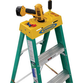 ESCABEAU FIBER 225lb 8' VERT