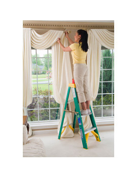 ESCABEAU FIBER 225lb 8' VERT