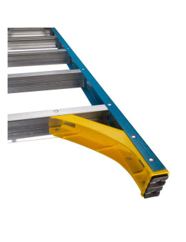 ESCABEAU FIBER 250lb 4' BLEU