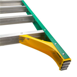 ESCABEAU FIBER 225lb 6' VERT