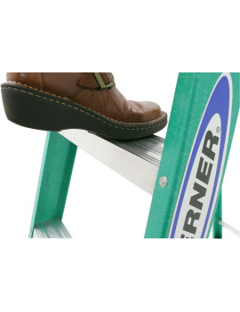 ESCABEAU FIBER 225lb 6' VERT