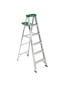 ESCABEAU ALU 225lb 6' JAUNE