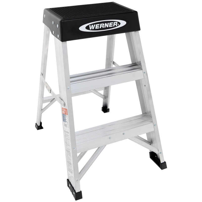 ESCABEAU ALU 300lb 2' JAUNE