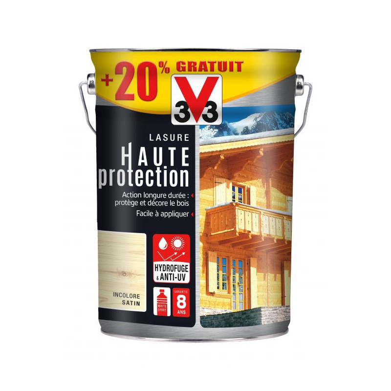 LASURE HP H 6L INCOLORE SATIN 6L
