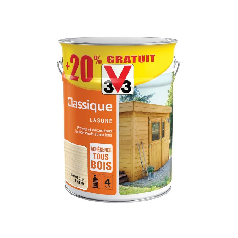 LASURE CLASSIQUE 6L CH/CLAIR/SAT 110321