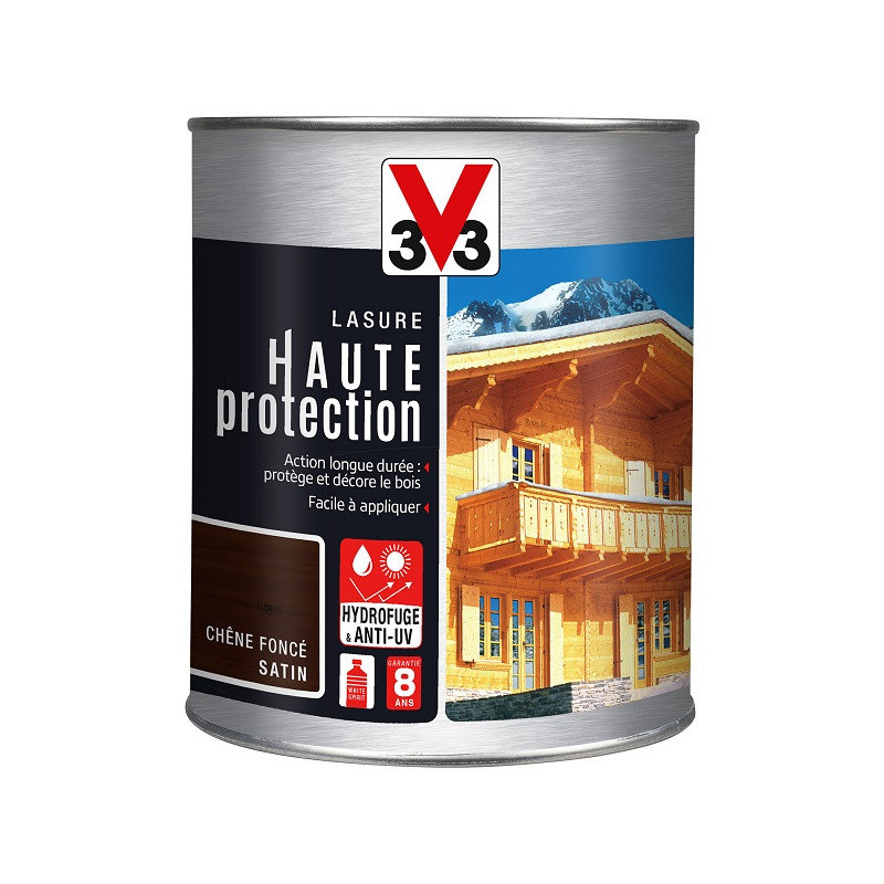 LASURE HP 1L CH/FONCE SATIN