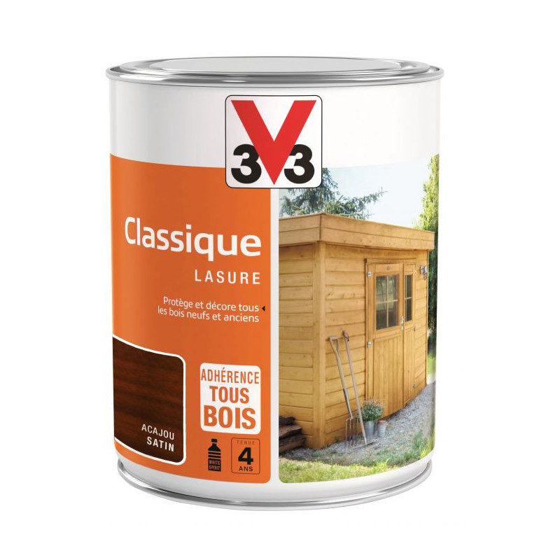 LASURE CLASSIQUE 5L ACAJOU SATIN 109380