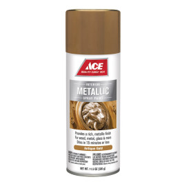 BMB METALLIC SPRAYPAINT ANT.GOLD 11.5OZ