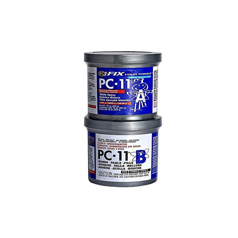 PC11 POT A B MARINE WHITE EPOXY 8oz/227g