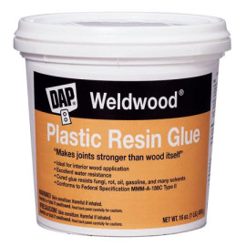 COLLE WELDWOOD 1LB DAP PLASTIC RESIN GLU