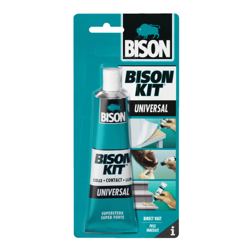 COLLE BISON KIT TRANSPARENTE 100ML