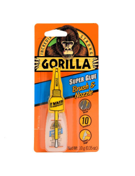 GORILLA SUPER GLUE 10g BRUSH/NOZZLE