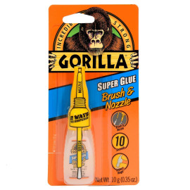 GORILLA SUPER GLUE 10g BRUSH/NOZZLE