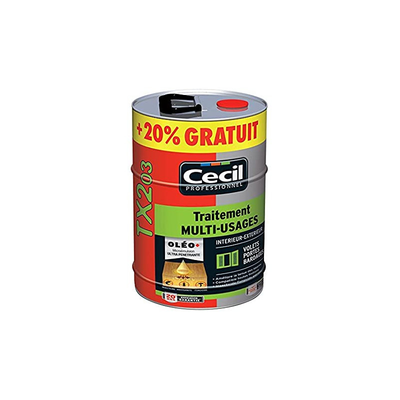 TRAITEMENT CECIL TX203 60.0LS        eau