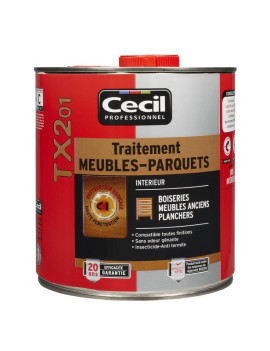 TRAITEMENT MEUB/PARQ CECIL...