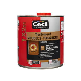 TRAITEMENT MEUB/PARQ CECIL TX201 1L