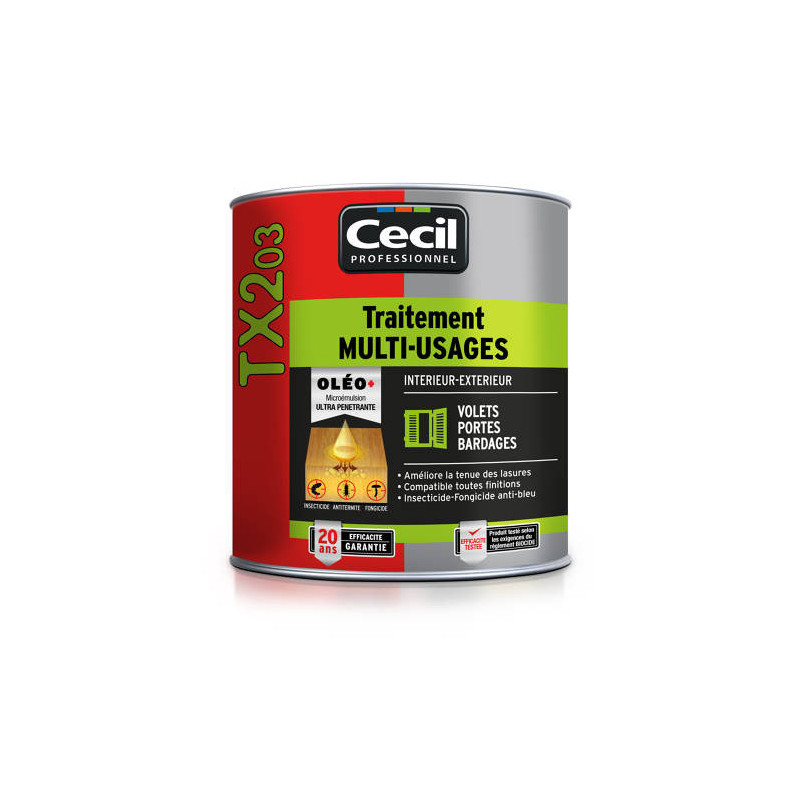 TRAITEMENT CECIL TX203 1L            eau