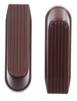 DOOR STOP WEDGE 4 BRWN