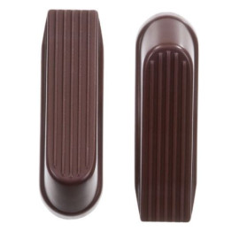 DOOR STOP WEDGE 4 BRWN