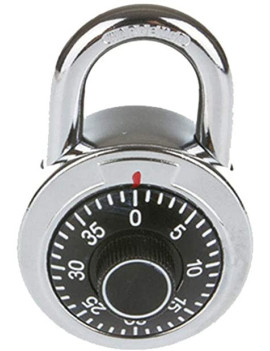CADENAS COMBINAISON 50MM NOIR INOX