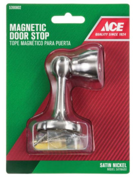 ARRET PORTE MAGNETIQUE SATIN NICKEL
