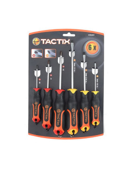 TOURNEVIS ASSORT.6pcs PLAT/CROIX  205401