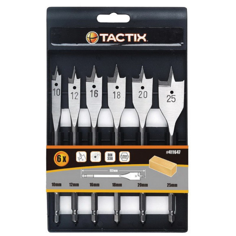 JEUX FORET PLAT 6pcs BOIS TACTIX  411647