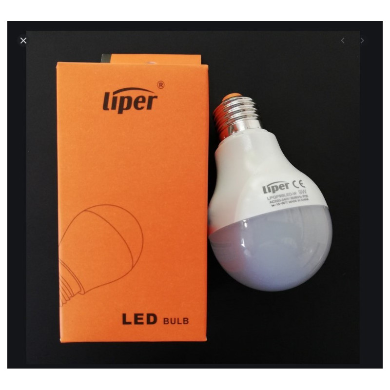 AMPOULE LED LIPER 9W