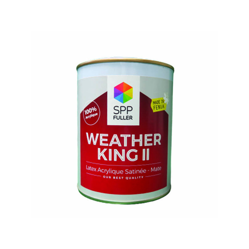 WEATHER KING II WHITE 1/4 SAT