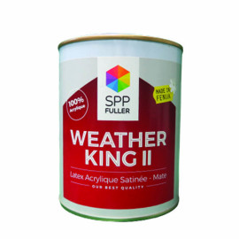 WEATHER KING II WHITE 1/4 SAT