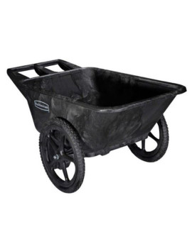 BROUETTE RUBERMAID 300LB NOIRE 2 roue
