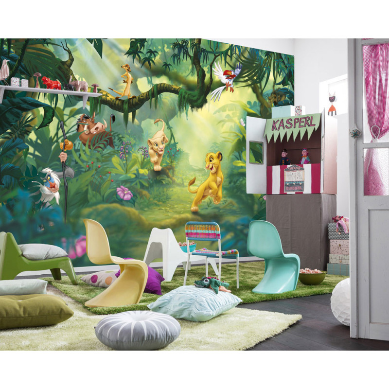 PHOTOMURAL 368X254CM LION KING JUNGLE