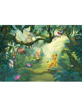 PHOTOMURAL 368X254CM LION KING JUNGLE