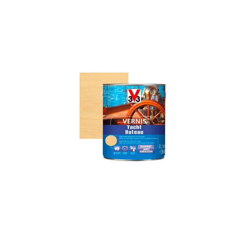 VERNIS BATEAU BRIL 2.5L INCOLORE