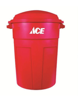 POUBELLE ACE ROUGE 32GAL