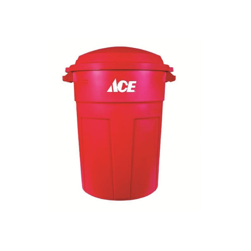 POUBELLE ACE ROUGE 32GAL