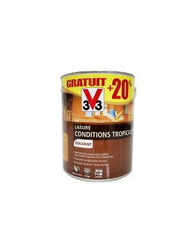 LASURE C/TROP SOL 3 litres MERISIER