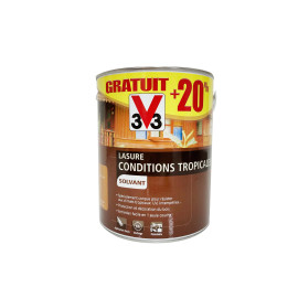LASURE C/TROP SOL 3 litres MERISIER